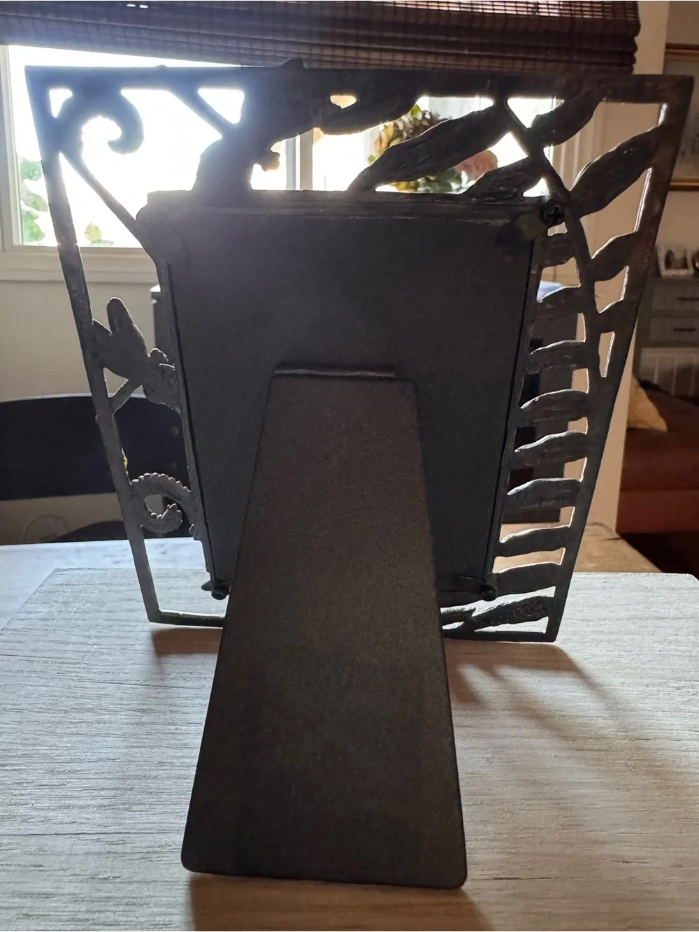 Decorative Dragonfly Metal Picture Frame in Antique Bronze Finish